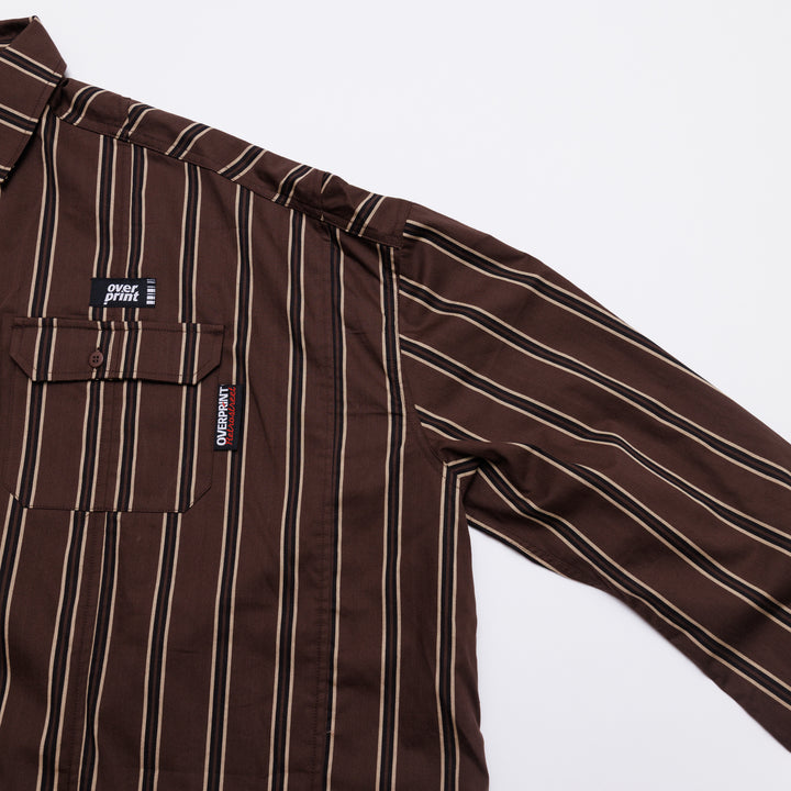 BREAK WIDE SHIRTS(STRIPE)