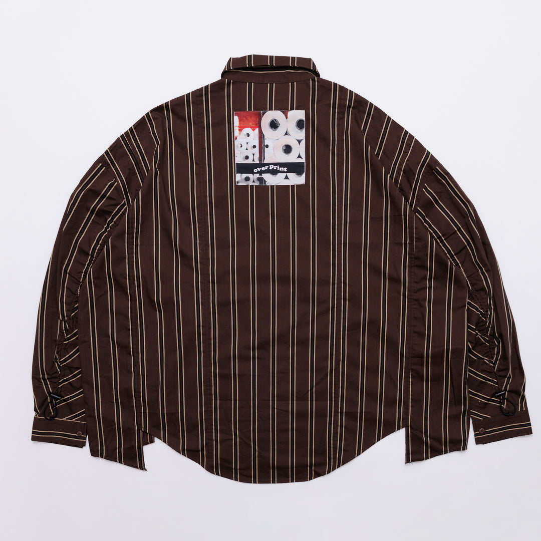BREAK WIDE SHIRTS(STRIPE)