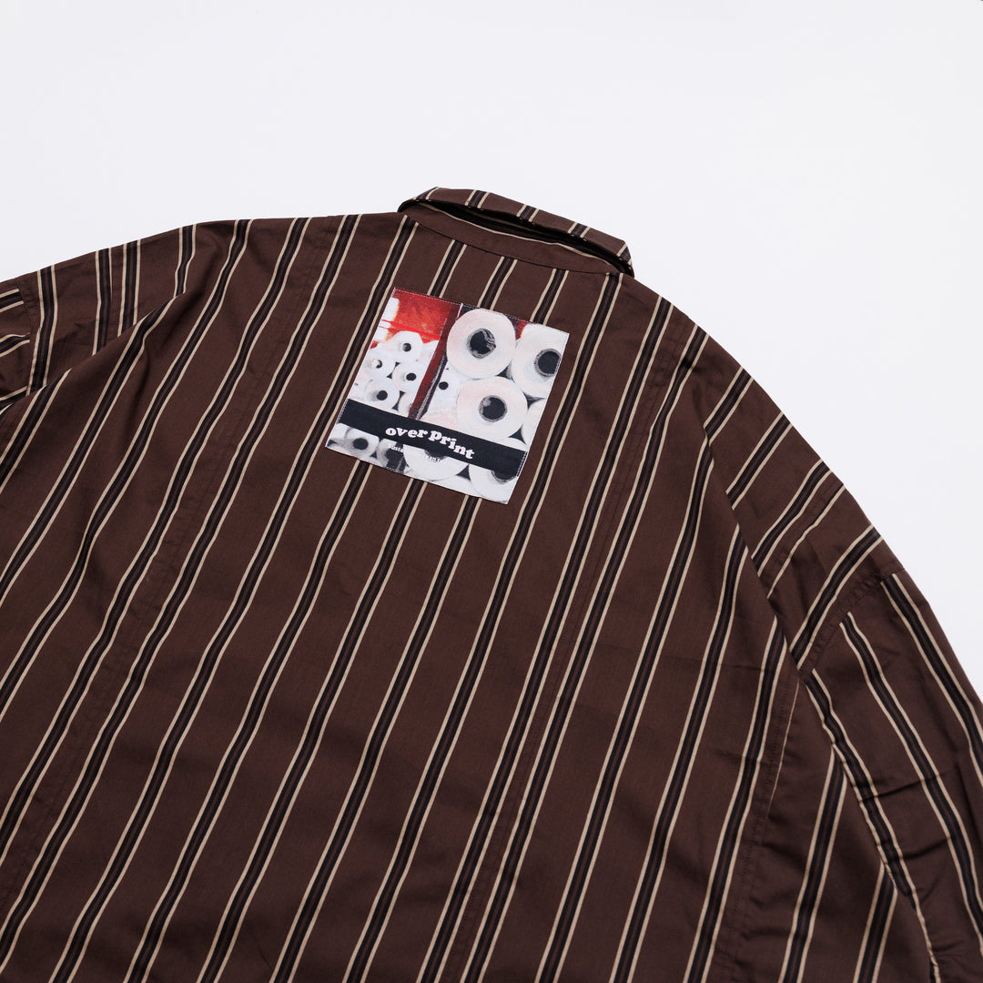 BREAK WIDE SHIRTS(STRIPE)