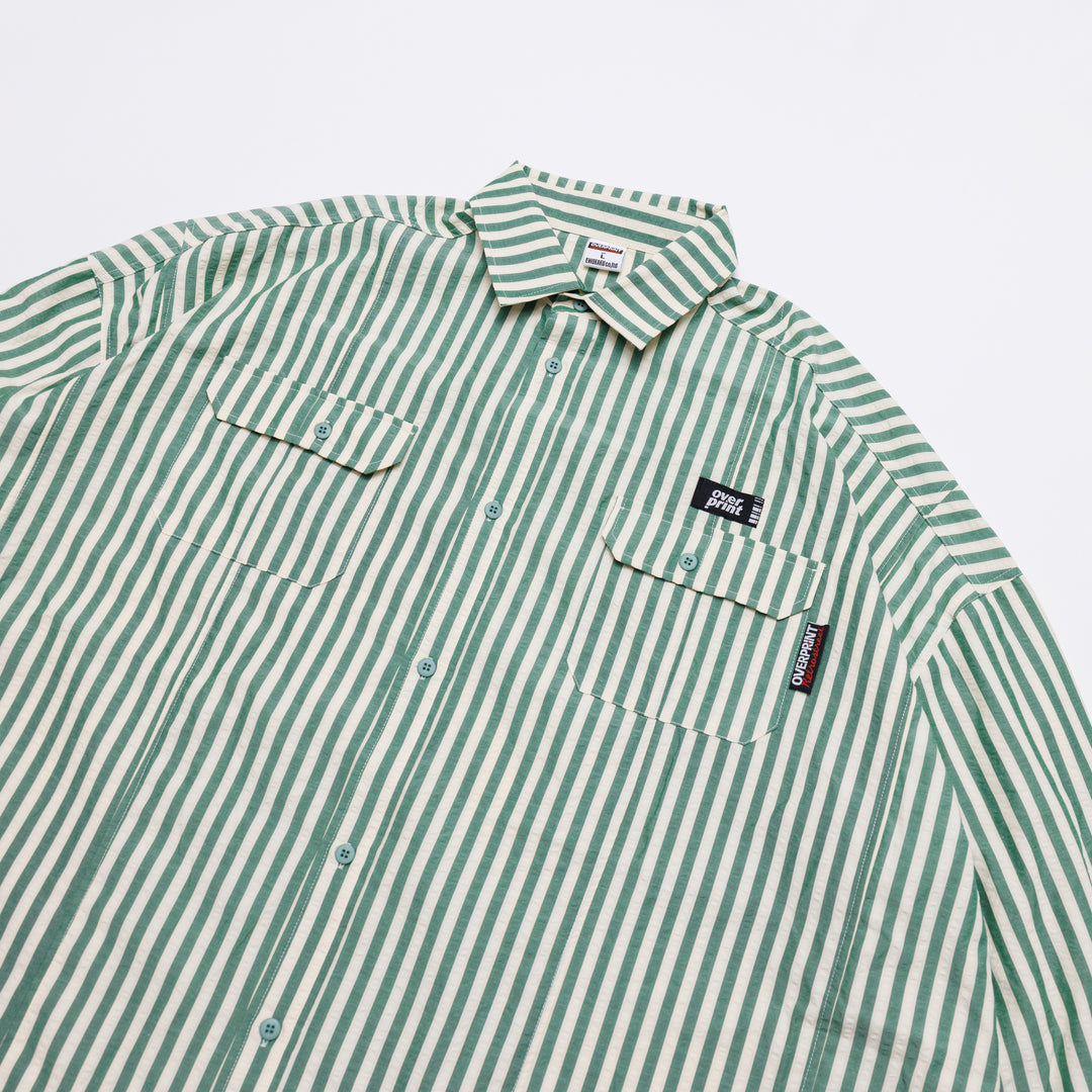 BREAK WIDE SHIRTS(STRIPE)