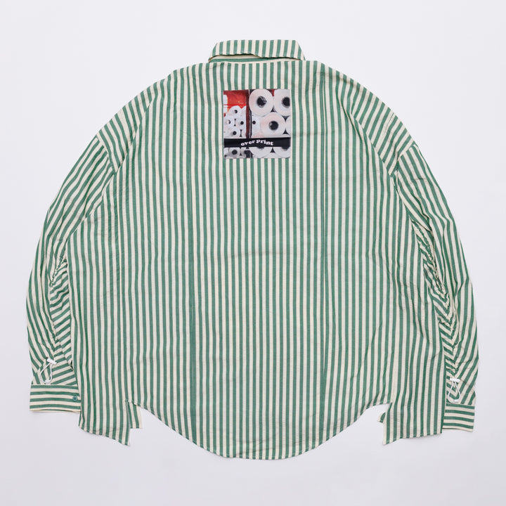 BREAK WIDE SHIRTS(STRIPE)