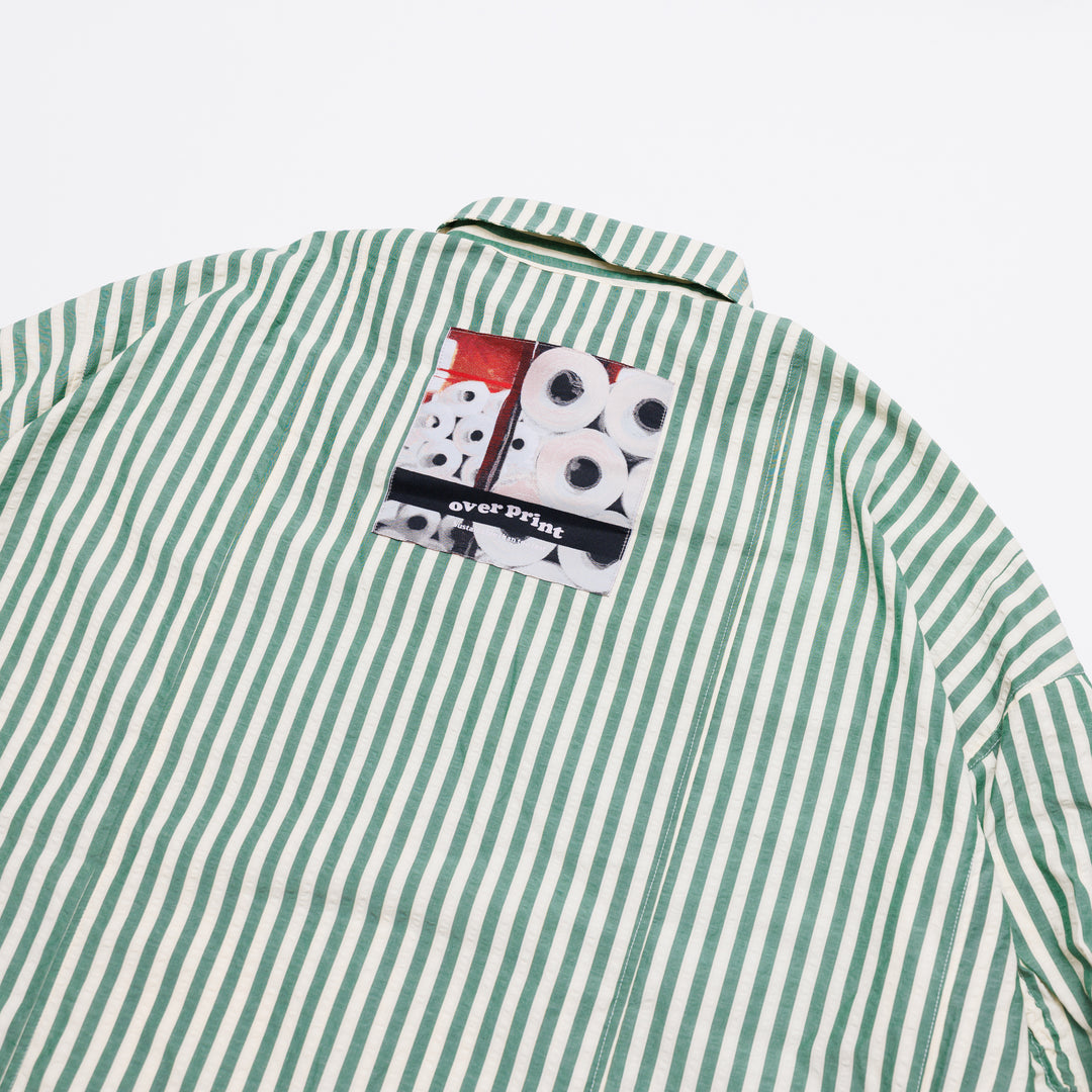 BREAK WIDE SHIRTS(STRIPE)