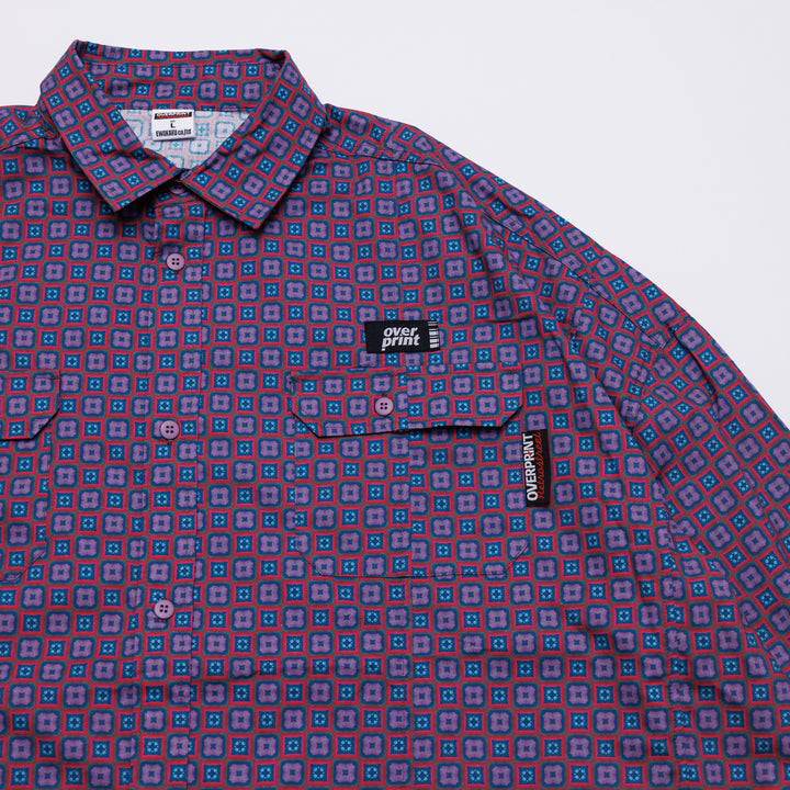 BREAK WIDE SHIRTS(FLOWER)