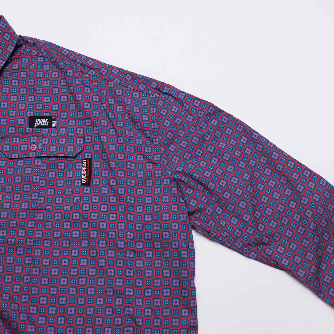 BREAK WIDE SHIRTS(FLOWER)