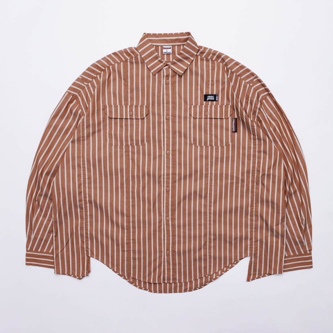 BREAK WIDE SHIRTS(STRIPE)