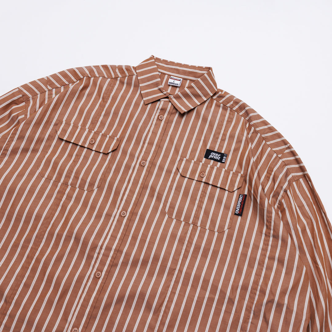 BREAK WIDE SHIRTS(STRIPE)