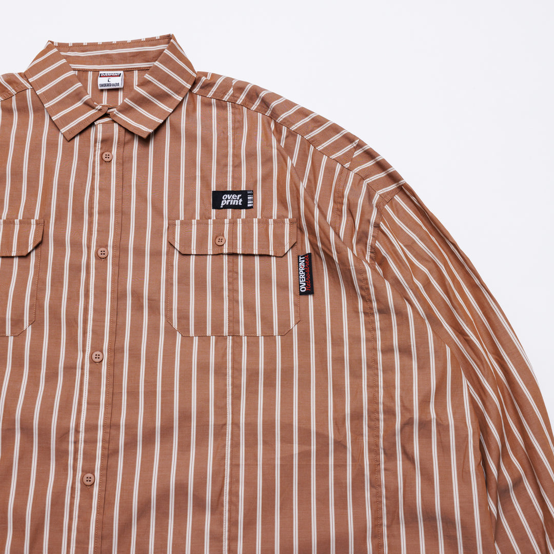 BREAK WIDE SHIRTS(STRIPE)