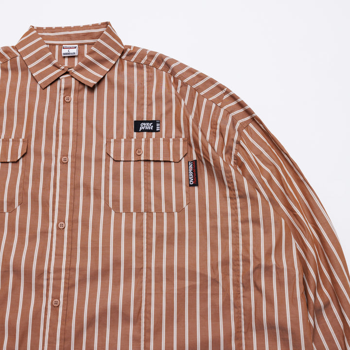BREAK WIDE SHIRTS(STRIPE)
