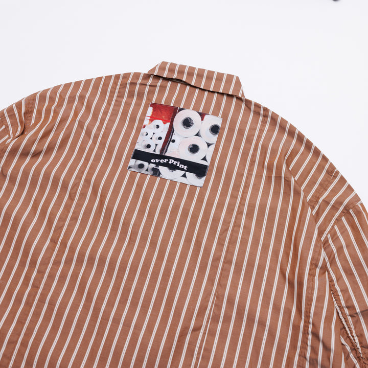 BREAK WIDE SHIRTS(STRIPE)