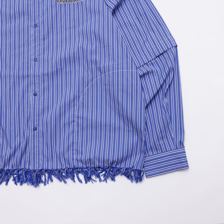 STRIPE ARM ZIP SHIRTS
