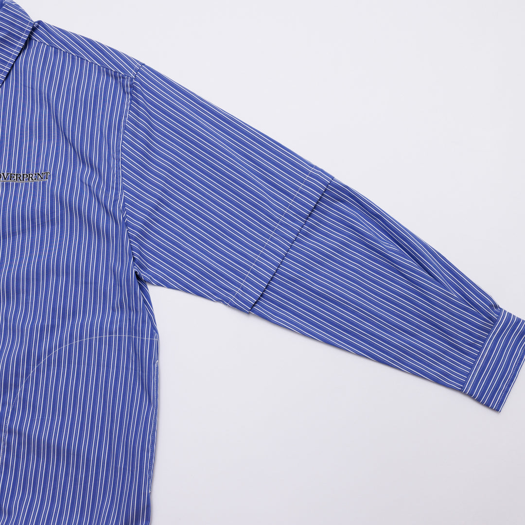 STRIPE ARM ZIP SHIRTS
