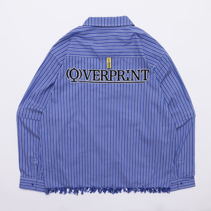 STRIPE ARM ZIP SHIRTS