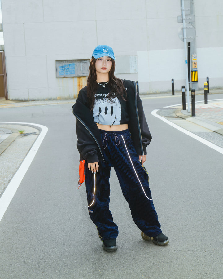 OVERPRINT  Zip Hoodie