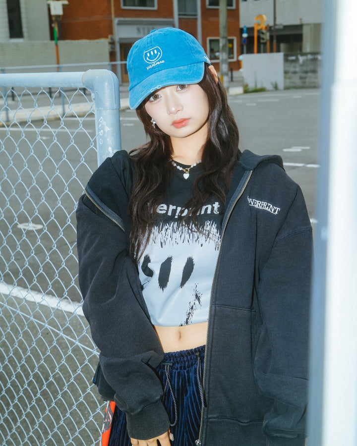 OVERPRINT  Zip Hoodie