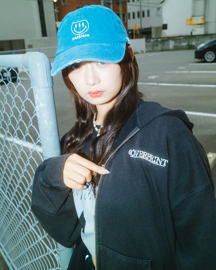 OVERPRINT  Zip Hoodie