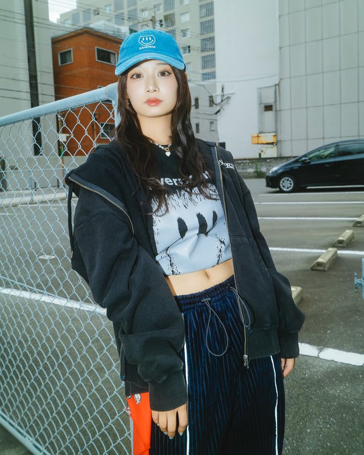 OVERPRINT  Zip Hoodie