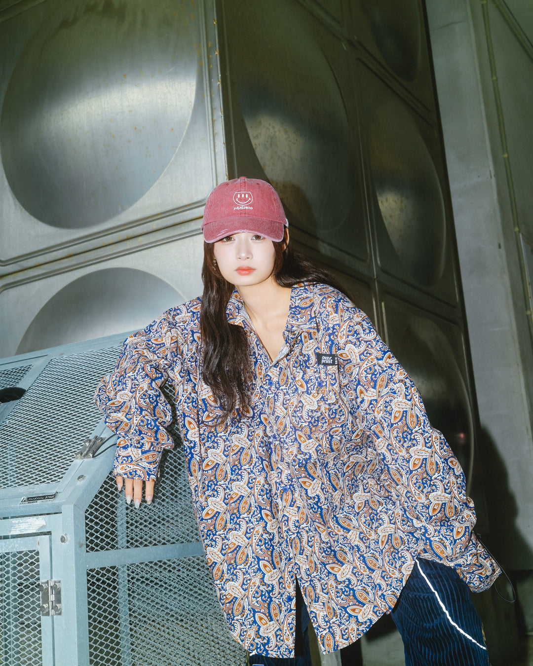 BREAK WIDE SHIRTS(PAISLEY)