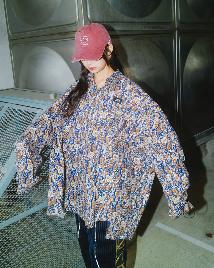 BREAK WIDE SHIRTS(PAISLEY)