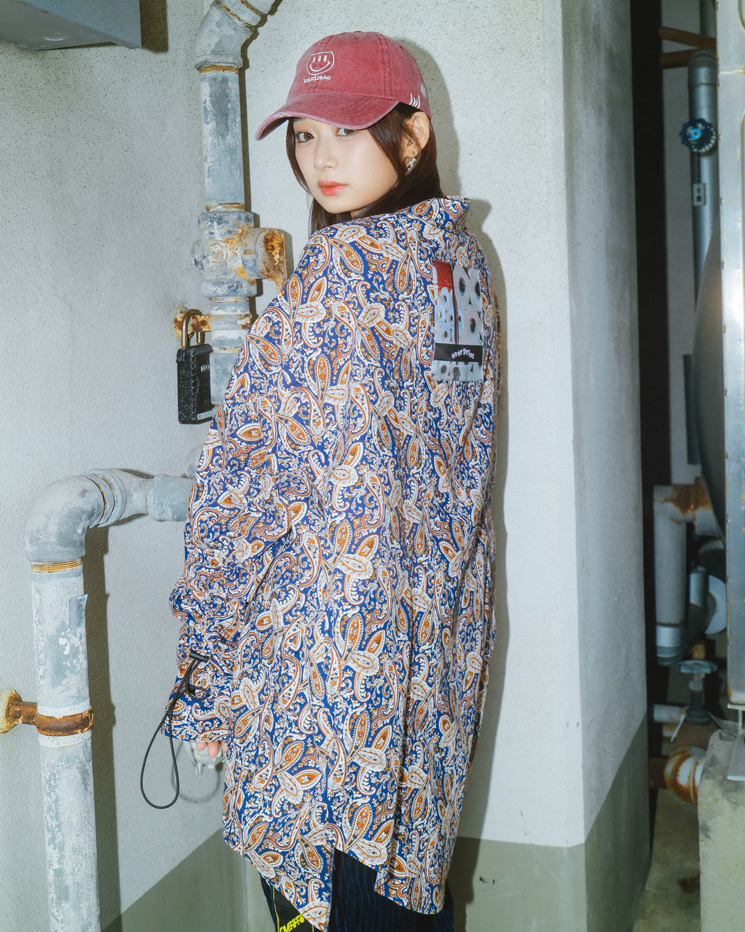 BREAK WIDE SHIRTS(PAISLEY)