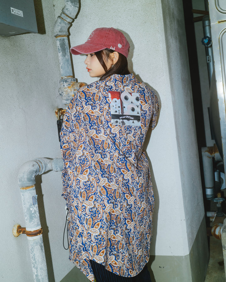 BREAK WIDE SHIRTS(PAISLEY)