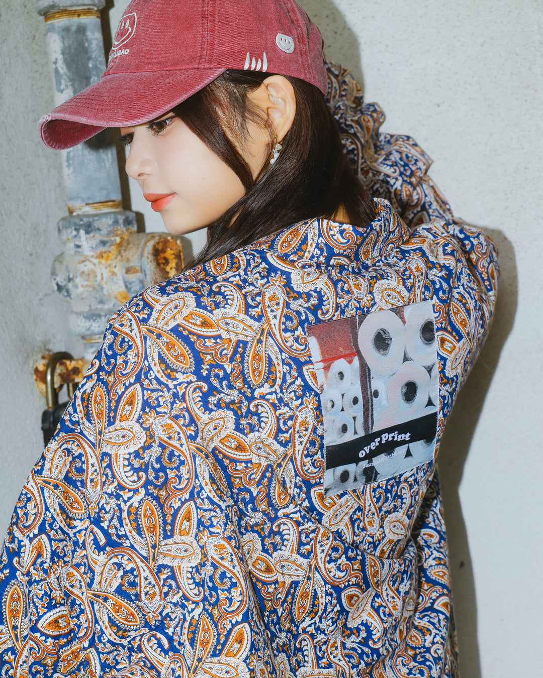 BREAK WIDE SHIRTS(PAISLEY)