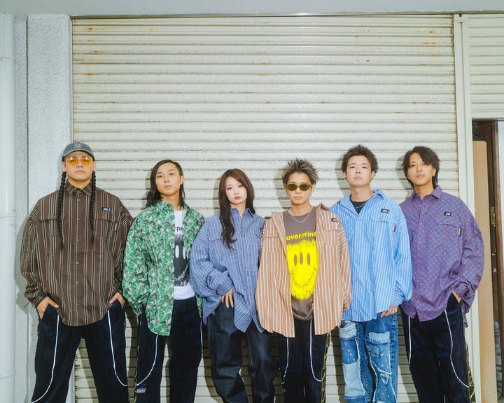 BREAK WIDE SHIRTS(STRIPE)