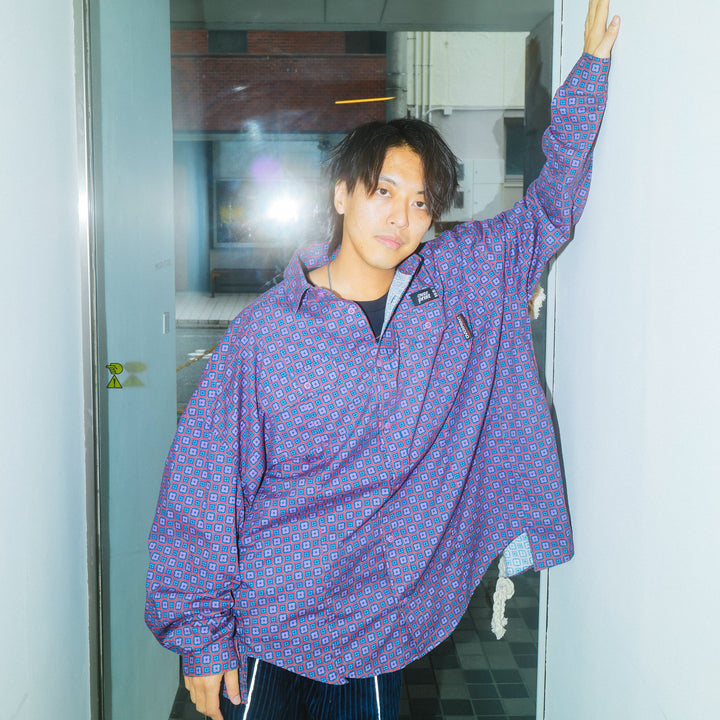 BREAK WIDE SHIRTS(FLOWER)