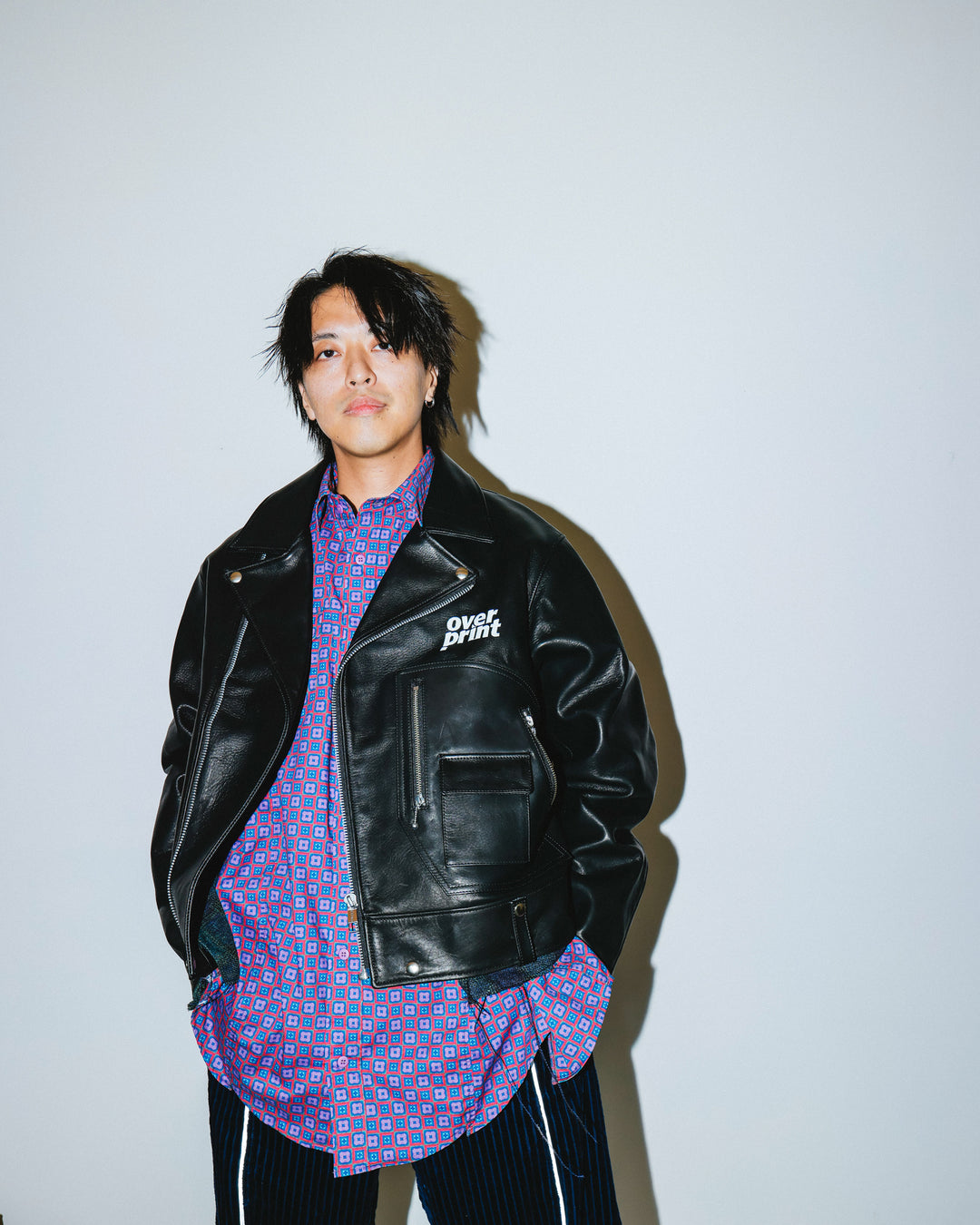 LEATHER SINGLE RIDERS JACKET *sevskig exclusive