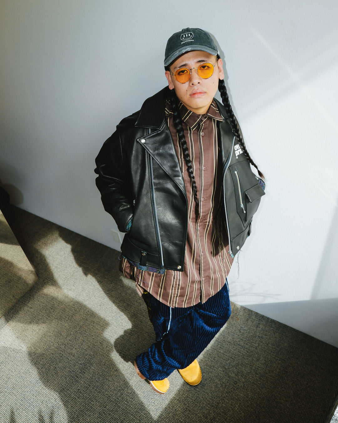 LEATHER SINGLE RIDERS JACKET *sevskig exclusive