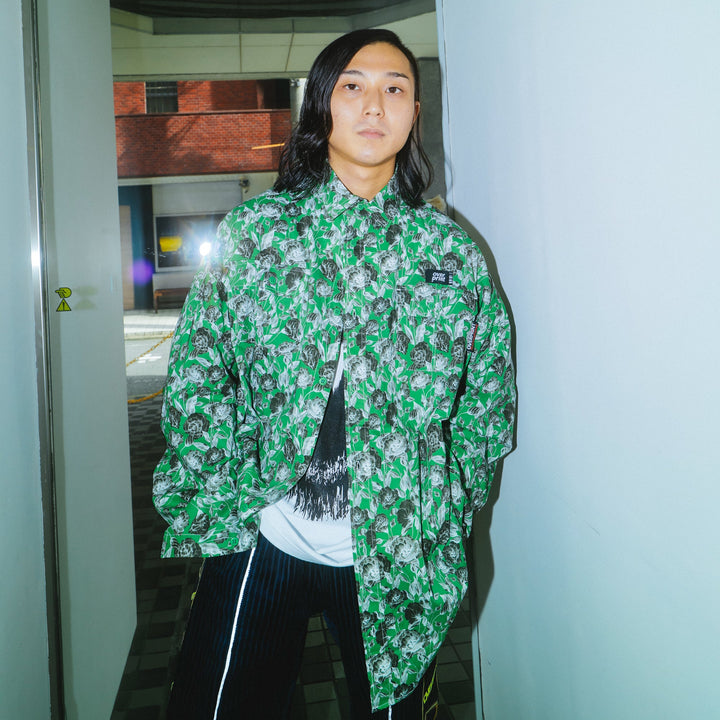 BREAK WIDE SHIRTS(FLOWER)