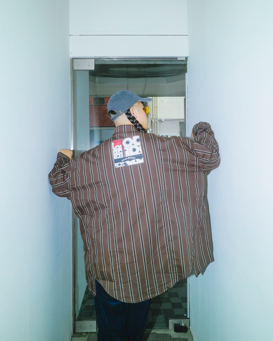 BREAK WIDE SHIRTS(STRIPE)