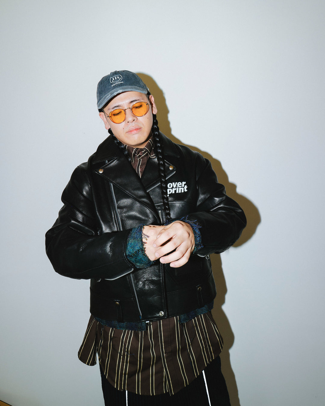 LEATHER SINGLE RIDERS JACKET *sevskig exclusive