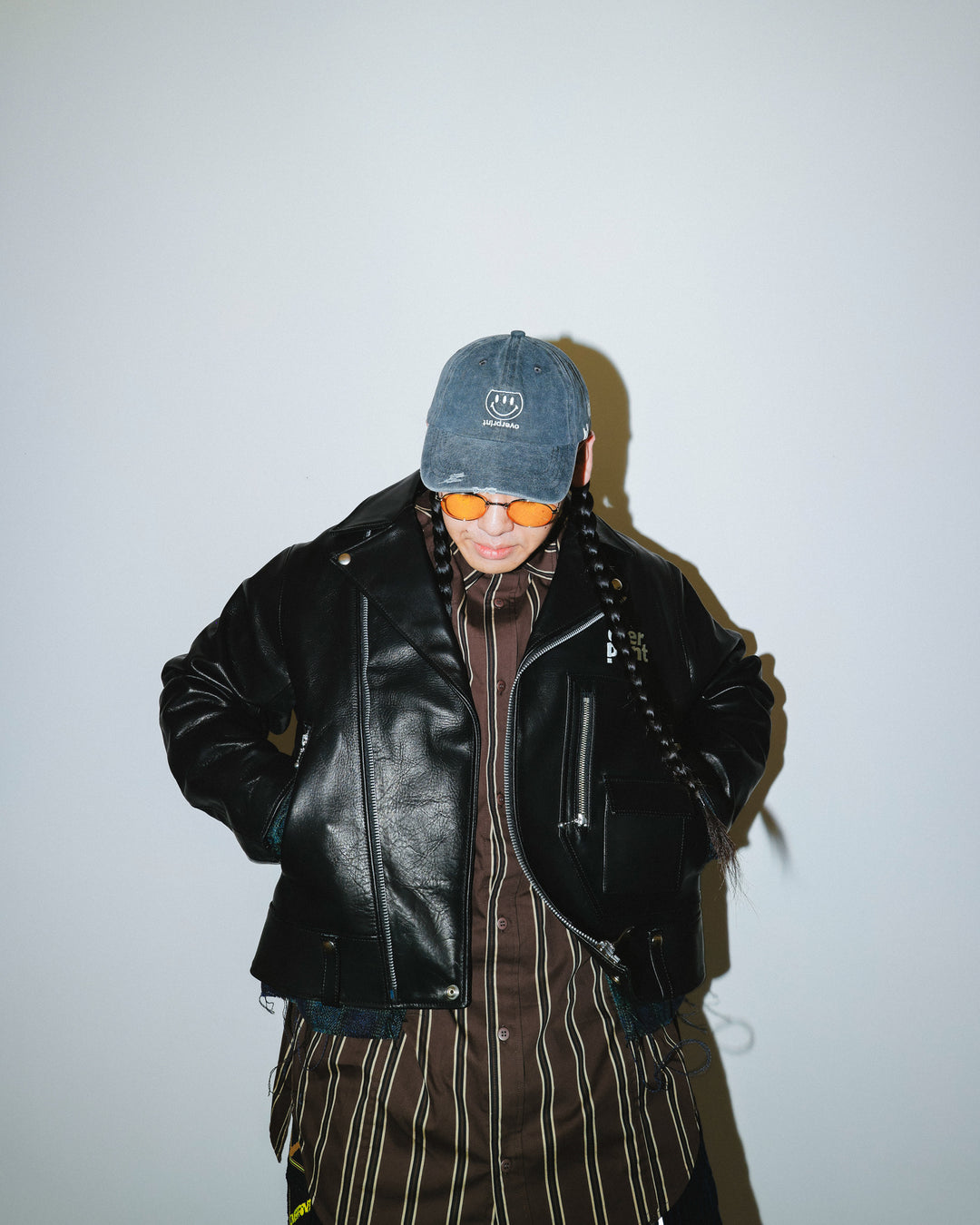 LEATHER SINGLE RIDERS JACKET *sevskig exclusive