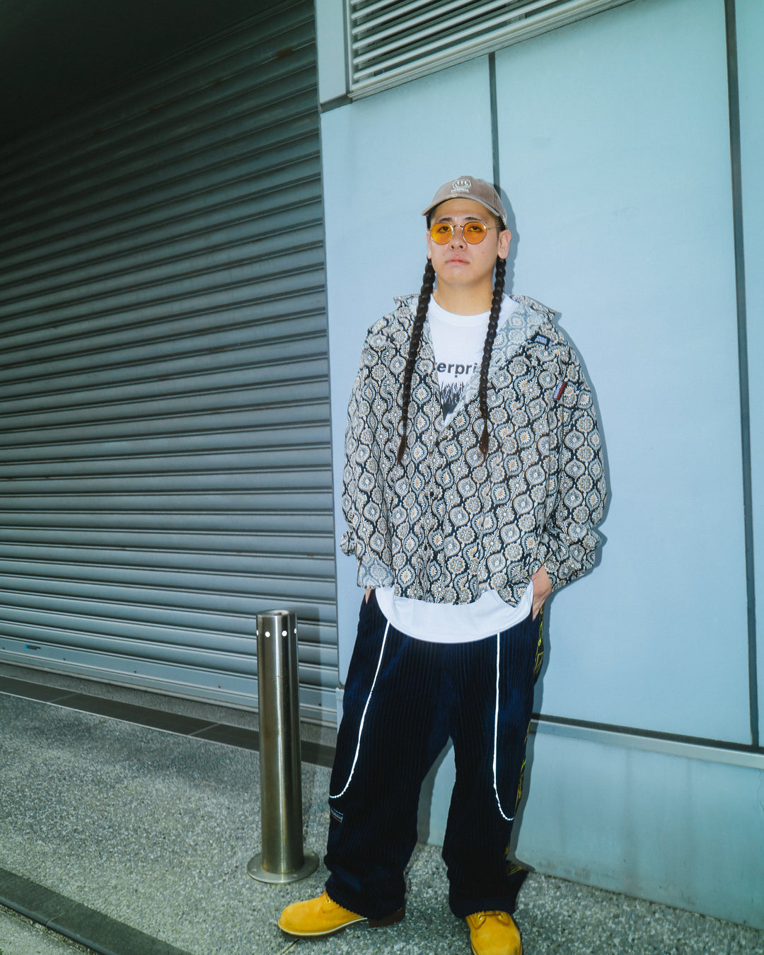 BREAK WIDE SHIRTS(PAISLEY)