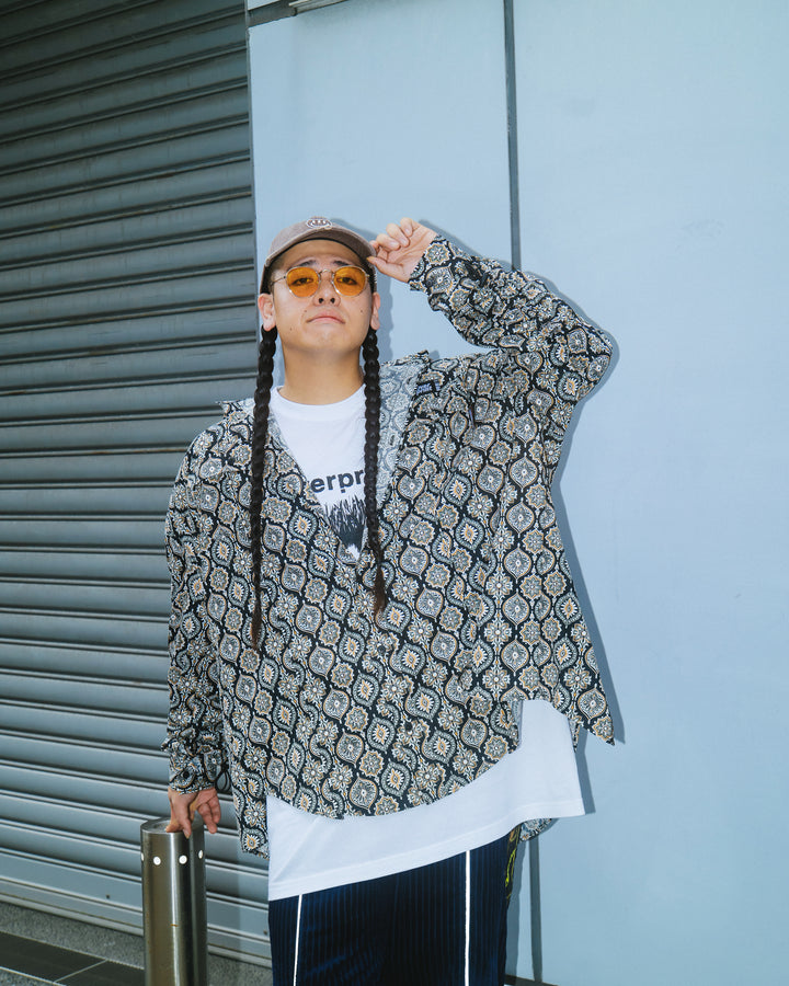 BREAK WIDE SHIRTS(PAISLEY)