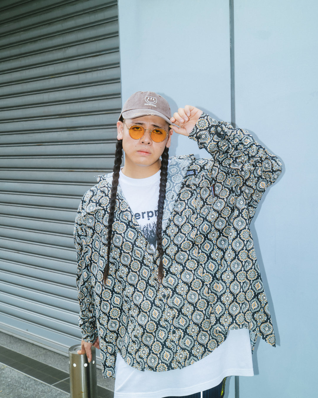 BREAK WIDE SHIRTS(PAISLEY)