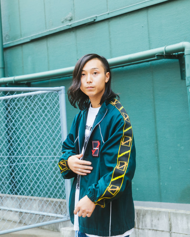 Wool jersey jacket