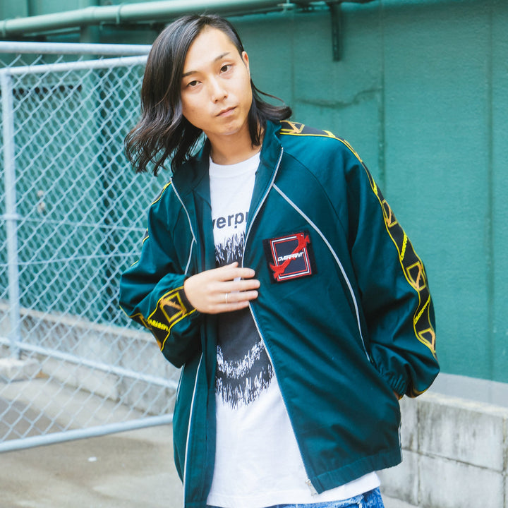 Wool jersey jacket