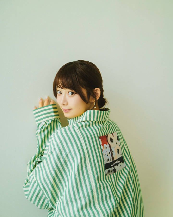 BREAK WIDE SHIRTS(STRIPE)