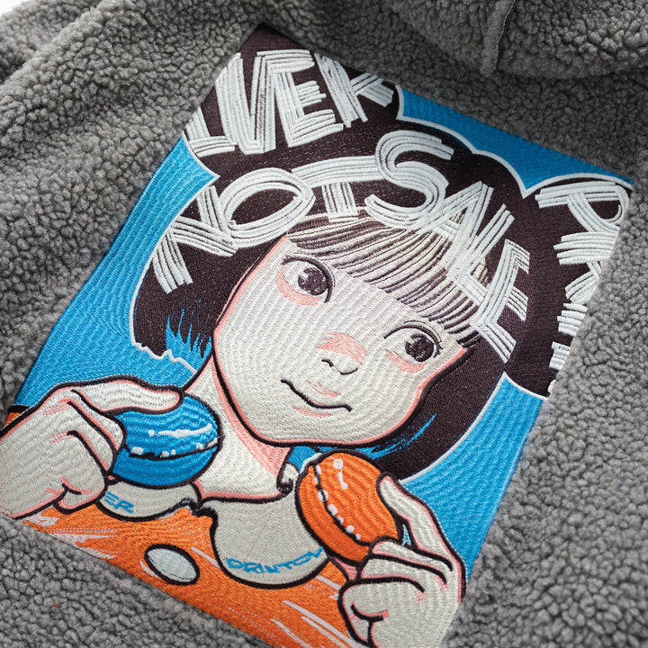POP ART Bonding Boa Hoodie Ver:22