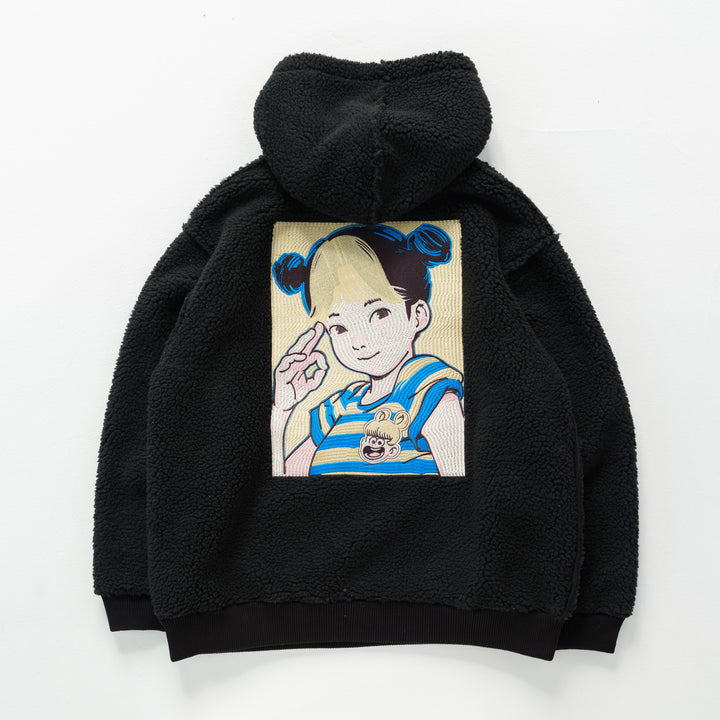 POP ART Bonding Boa Hoodie Ver:23