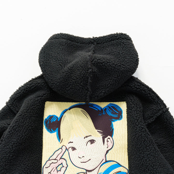 POP ART Bonding Boa Hoodie Ver:23