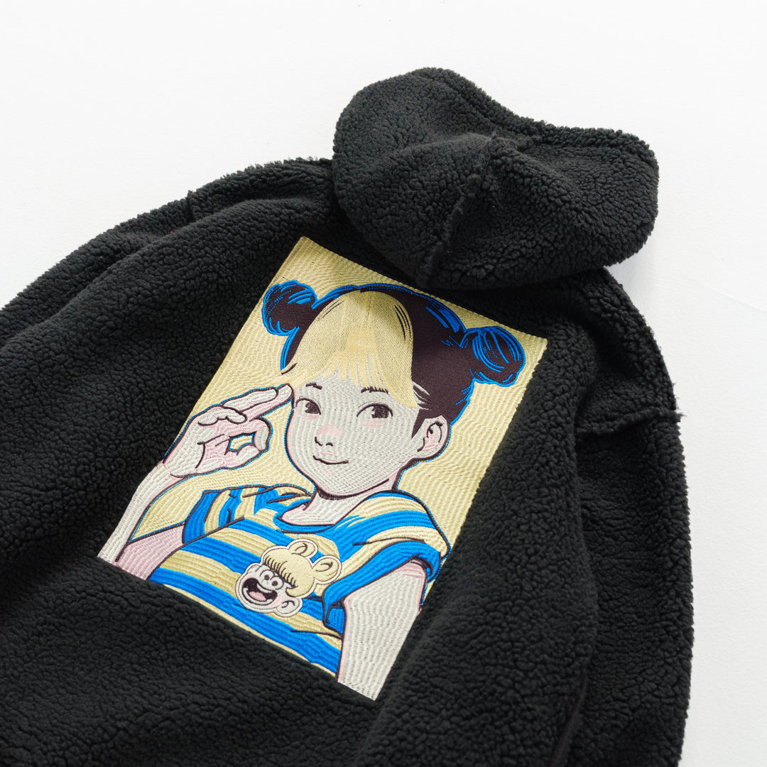 POP ART Bonding Boa Hoodie Ver:23
