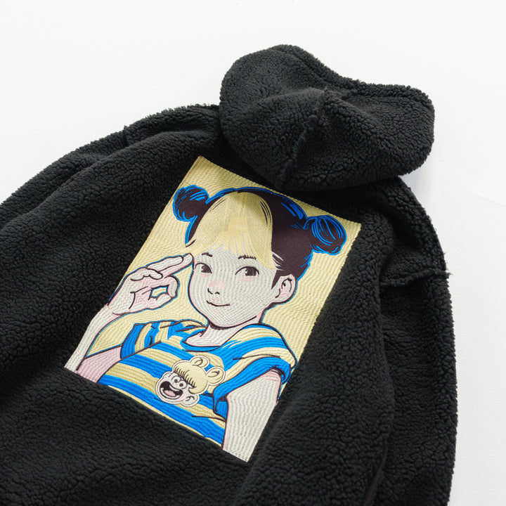 POP ART Bonding Boa Hoodie Ver:23