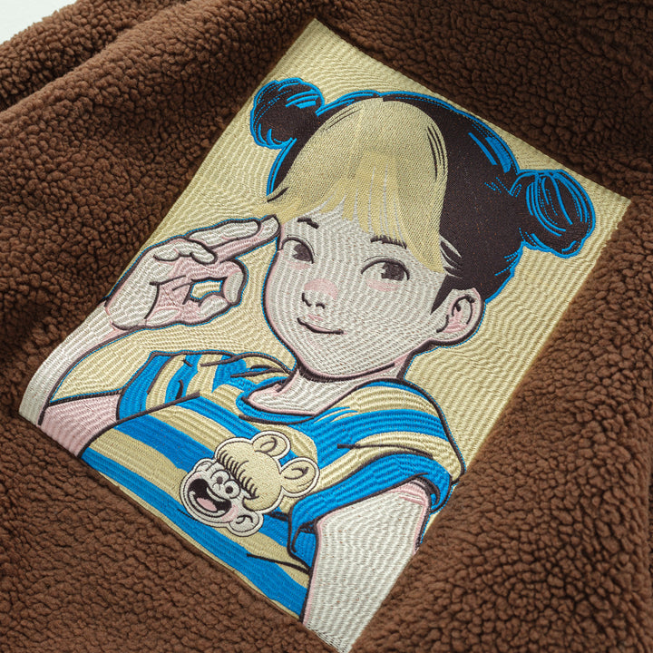 POP ART Bonding Boa Hoodie Ver:23