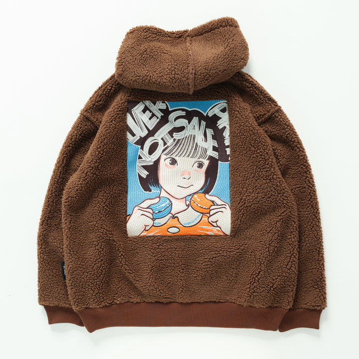 POP ART Bonding Boa Hoodie Ver:22