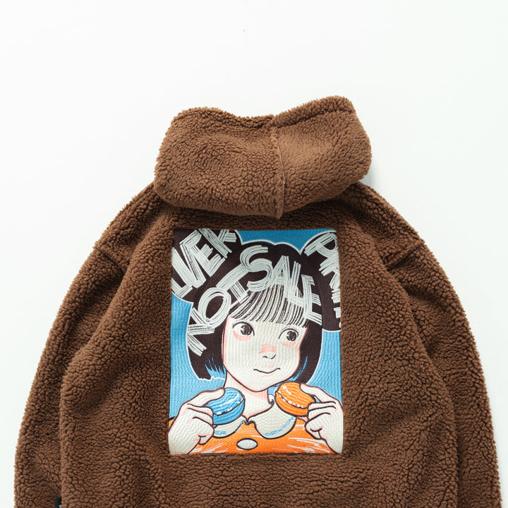 POP ART Bonding Boa Hoodie Ver:22