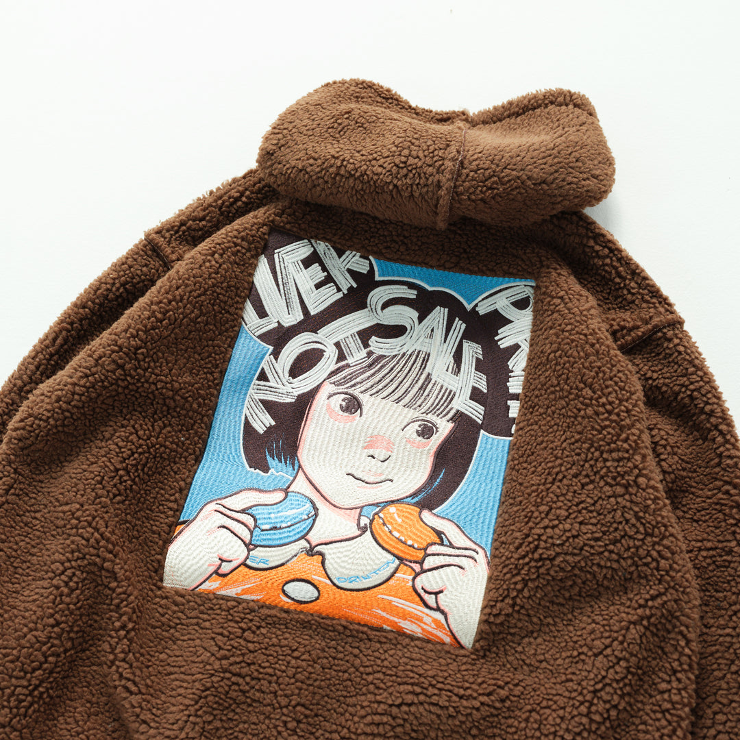 POP ART Bonding Boa Hoodie Ver:22