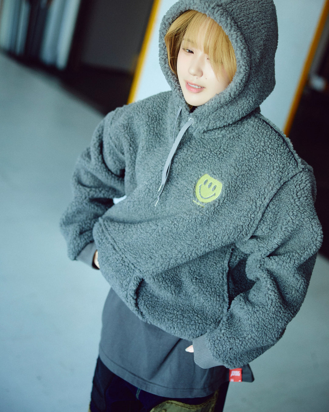 POP ART Bonding Boa Hoodie Ver:24