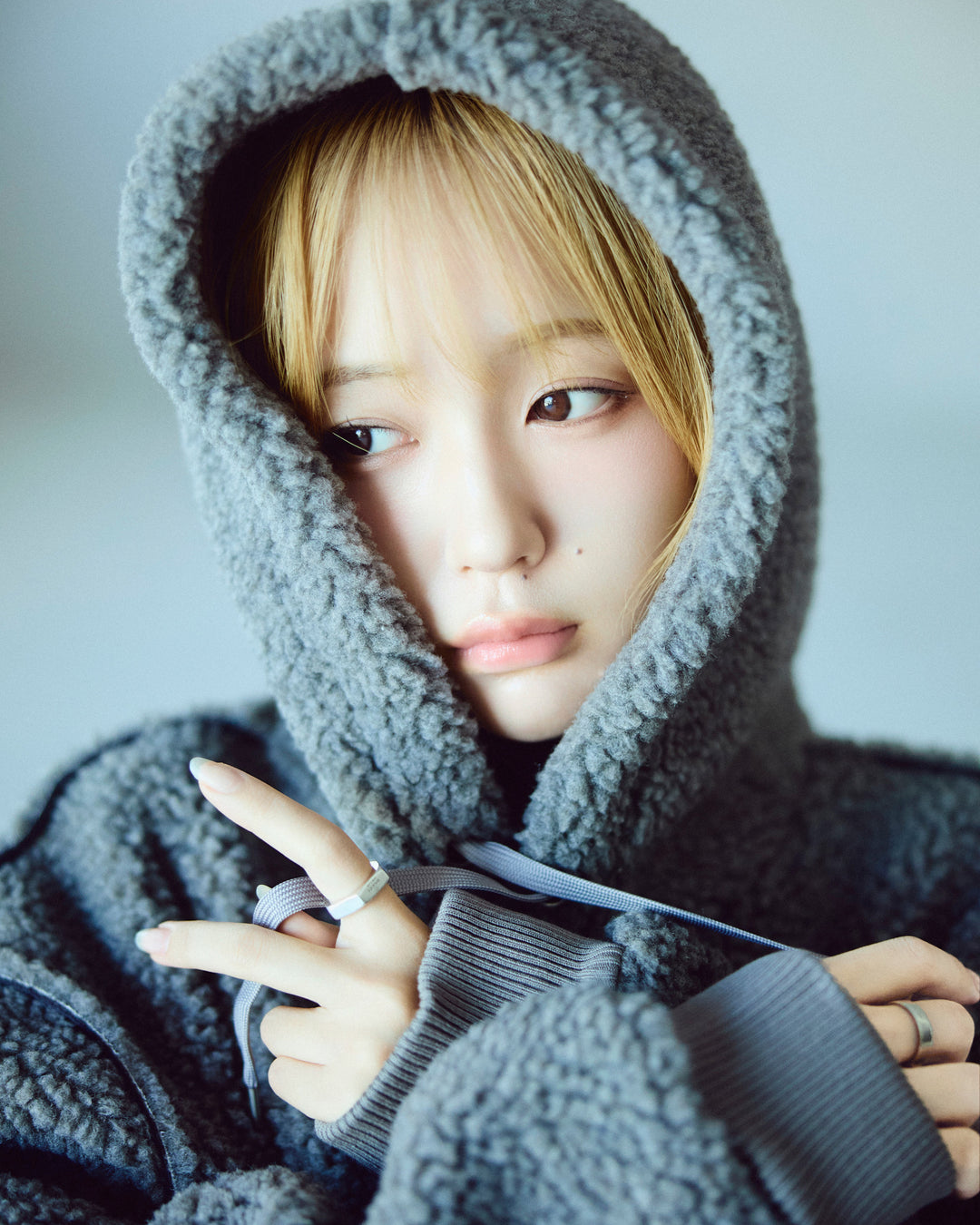 POP ART Bonding Boa Hoodie Ver:24